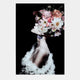 Flowery Beauty Glass Picture 80x120