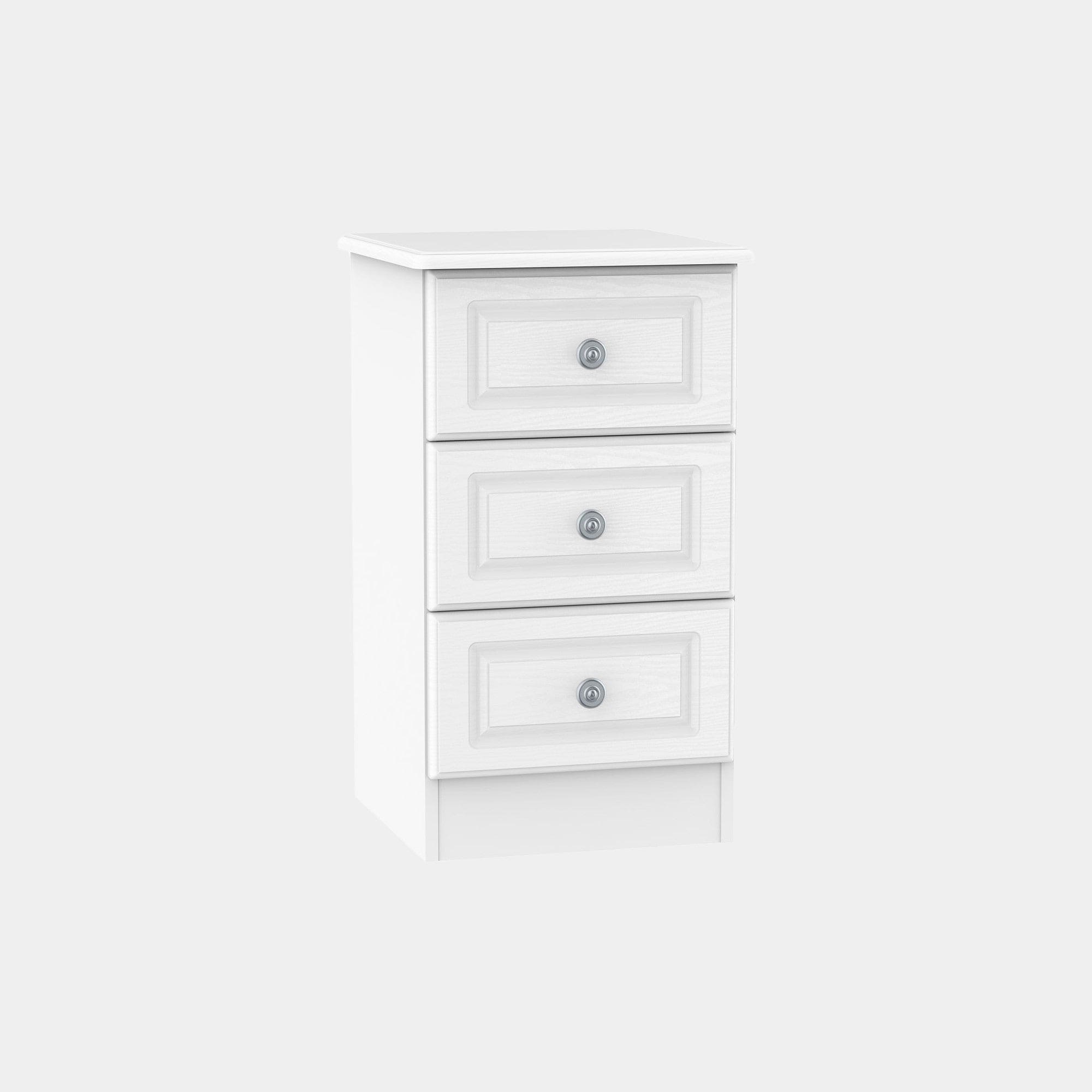 Ashford - 3 Drawer Locker In White