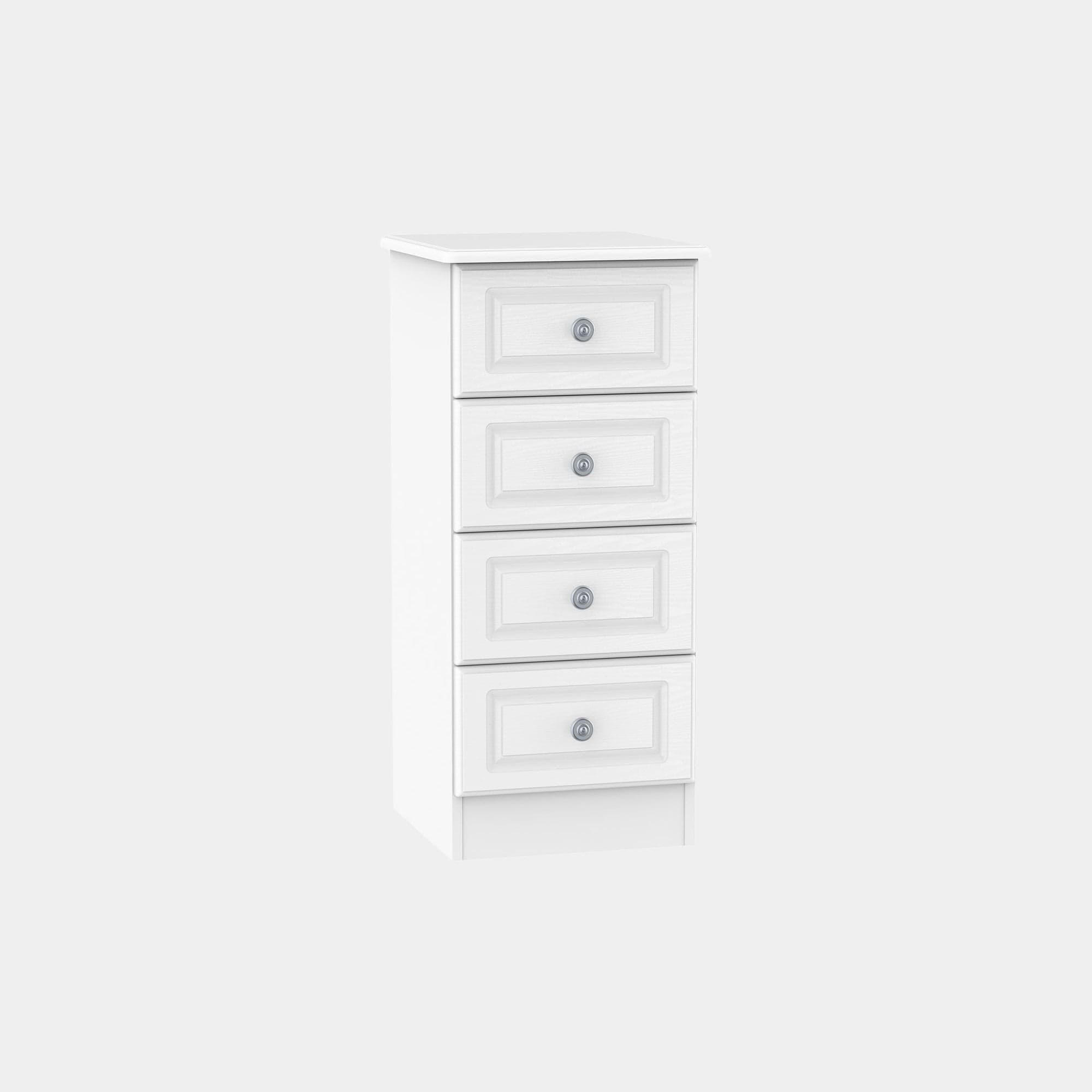 Ashford - 4 Drawer Locker In White