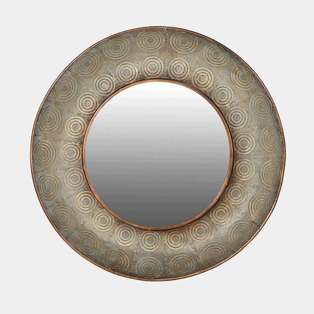 Odisha Wall Mirror Round (WG)
