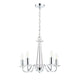 Blake 5 Light Pendant Crystal
