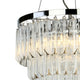 Carra 5 Pendant Clear Polished Nickel