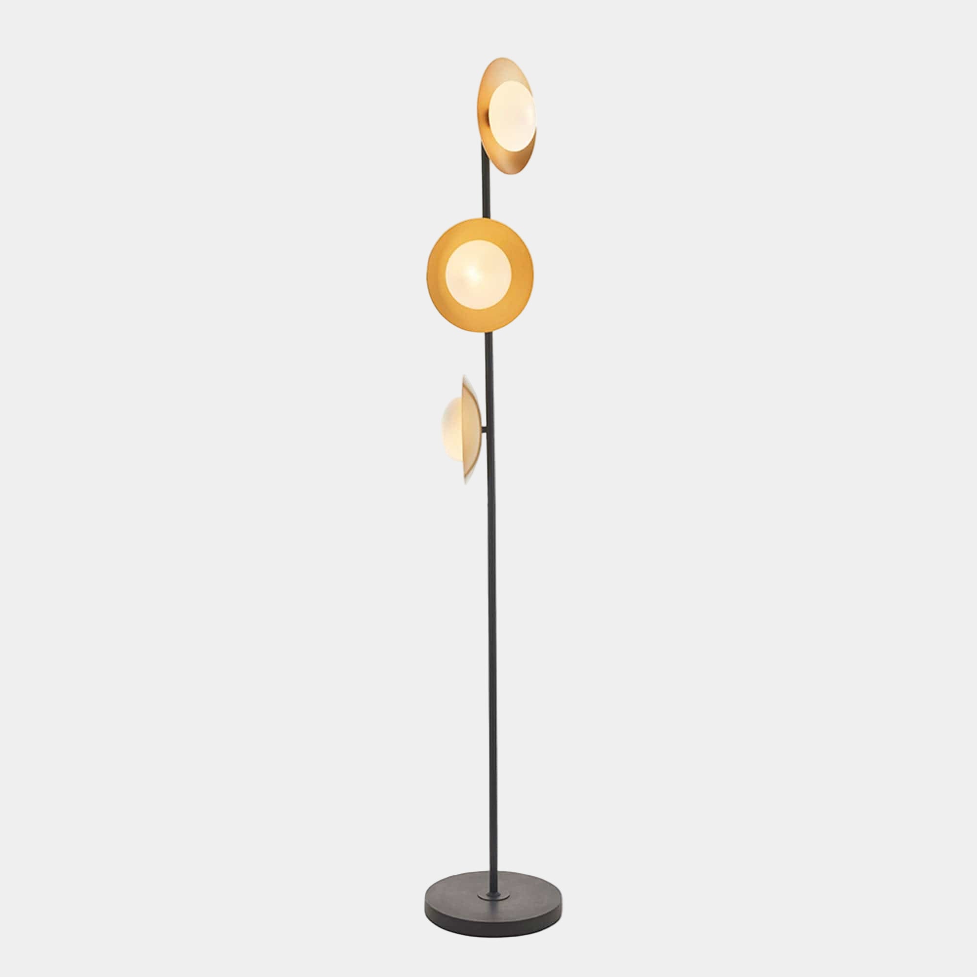 Capa - Gold & Dark Bronze Floor Lamp