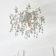 Elsa 3 Light Semi Flush Aged Silver (W1)
