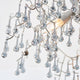Elsa 3 Light Semi Flush Aged Silver (W1)