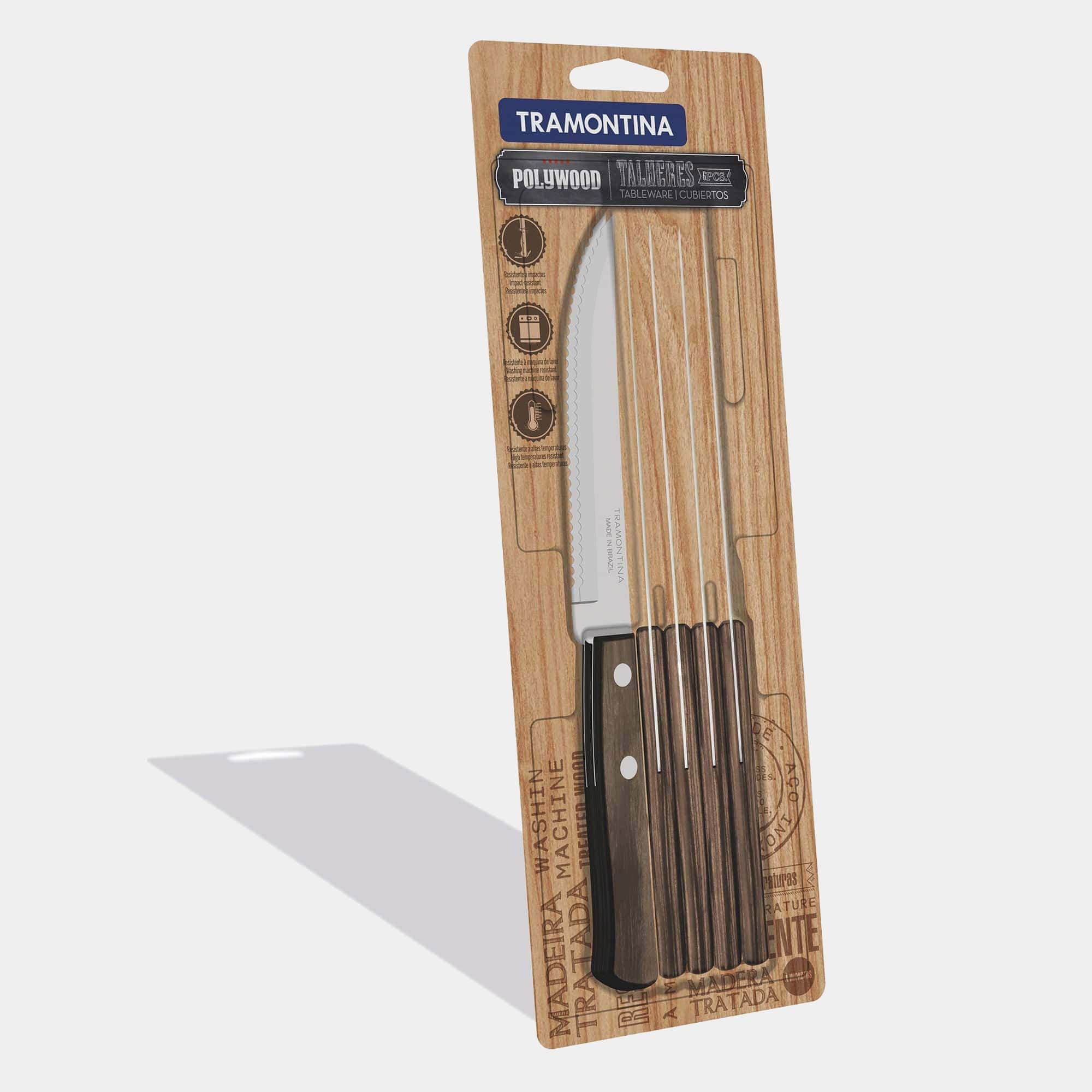 Table Knife Set 6 Piece