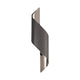 Javu LED Grey & Gold Wall Light Large
