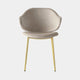 CS2037 Dining Chair IN MTO Cat A Venice Black Velvet With Matt Bronze Frame
