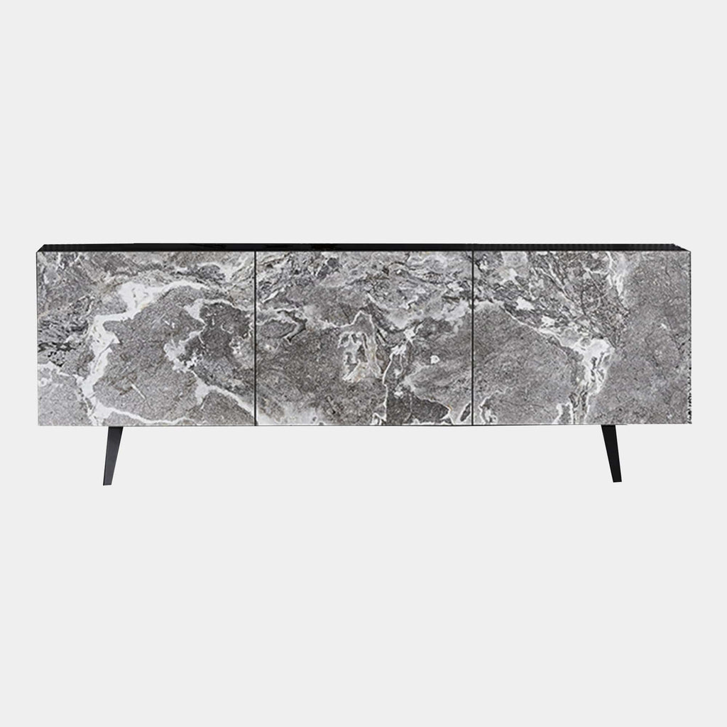 Cattelan Italia Metropol - 3 Door Sideboard, Marble Effect