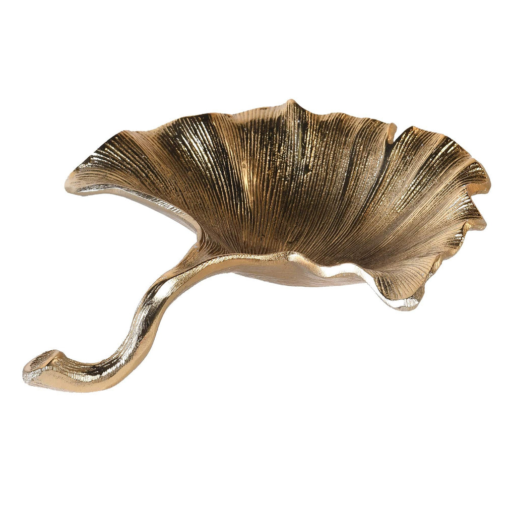 Leaf Dish Gold