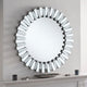Lumen Round Mirror 80cm (WG)