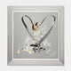 Ribbons Heart - Liquid Wall Art By Clare Wright