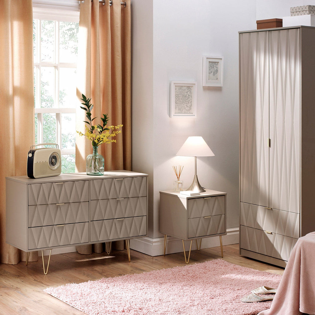 Jewel - 2 Drawer Midi Chest