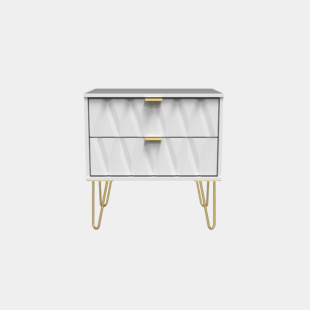 2 Drawer Midi Chest