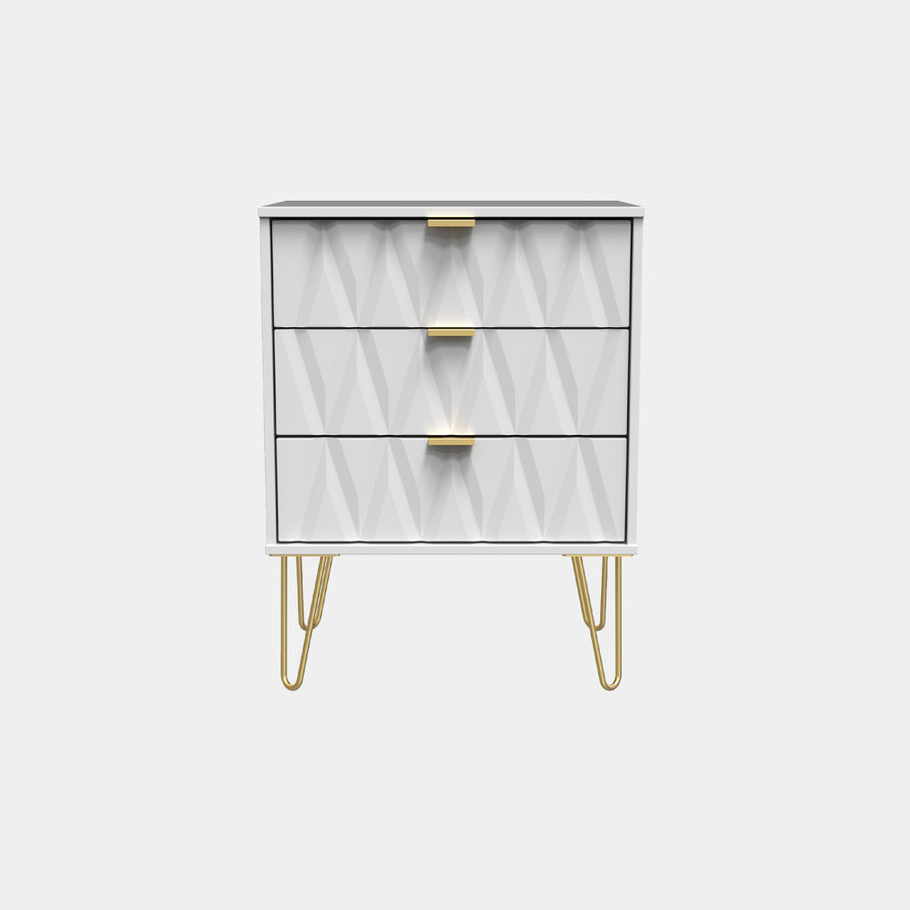 3 Drawer Midi Chest
