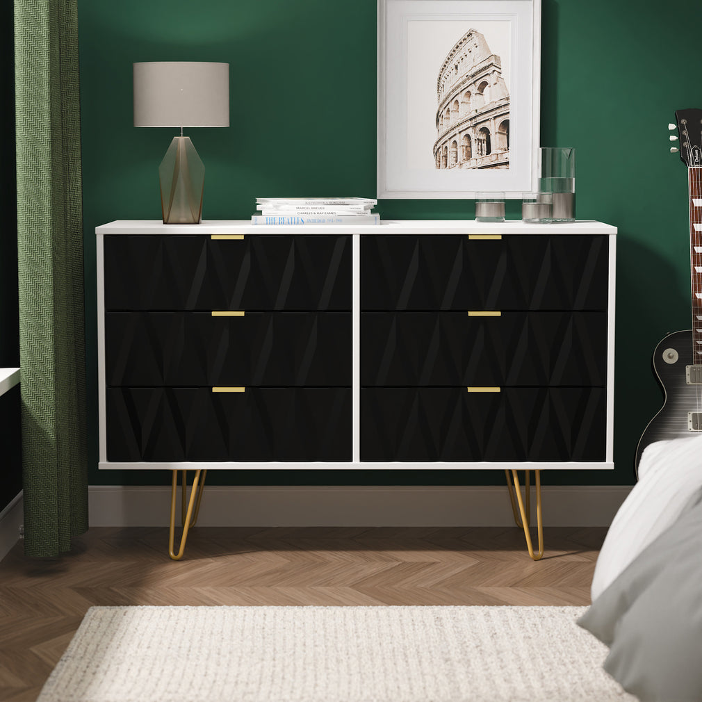 6 Drawer Midi Chest