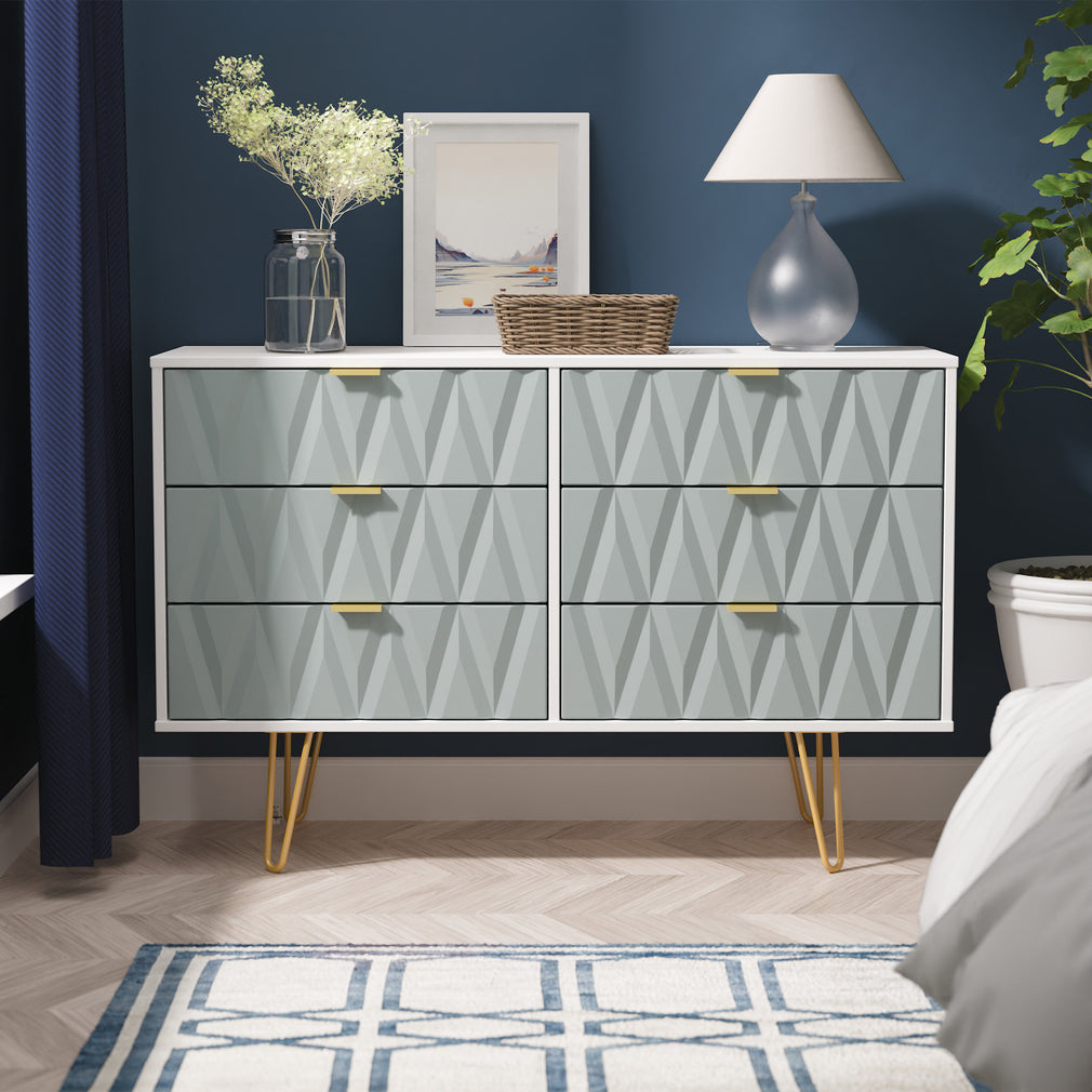 6 Drawer Midi Chest