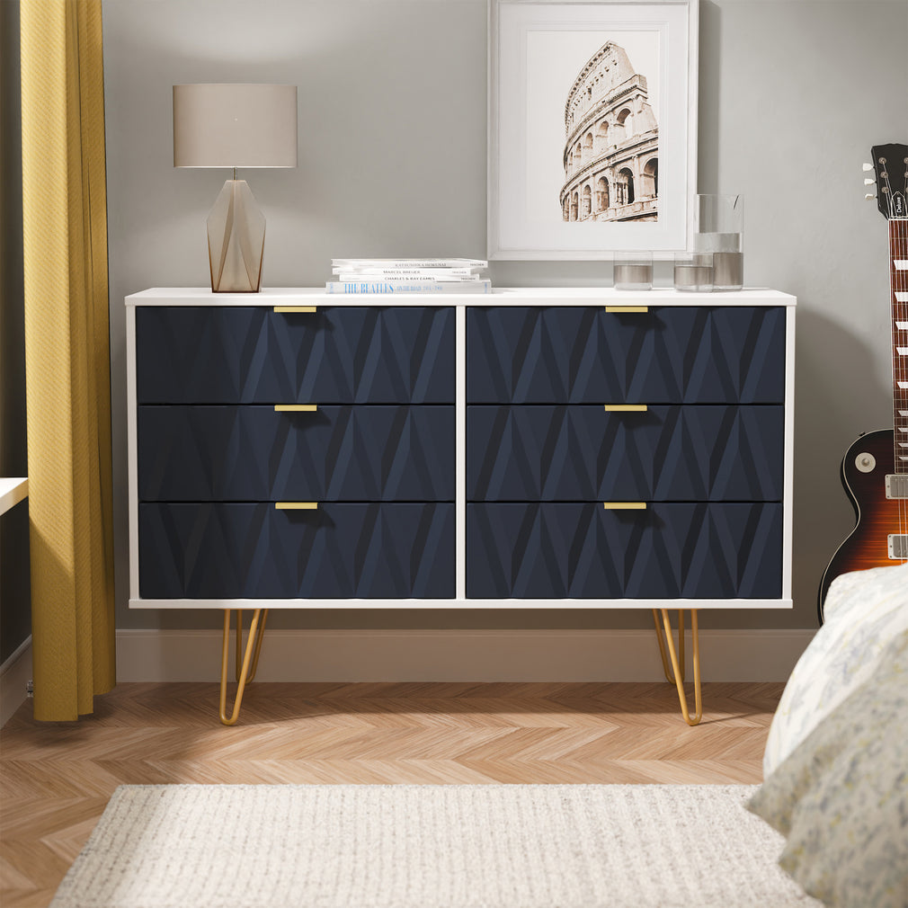 6 Drawer Midi Chest