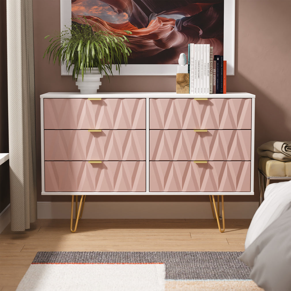 6 Drawer Midi Chest