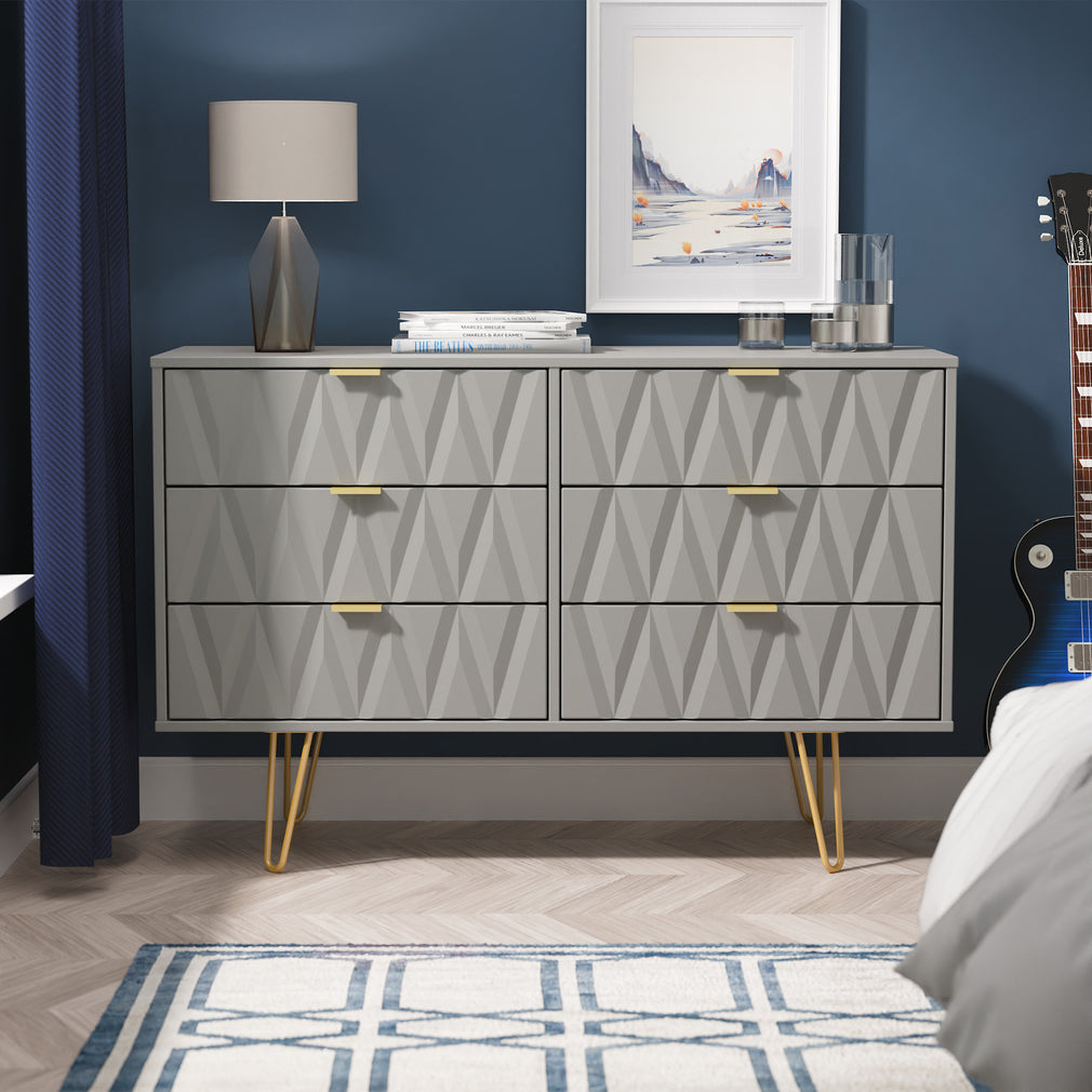 6 Drawer Midi Chest