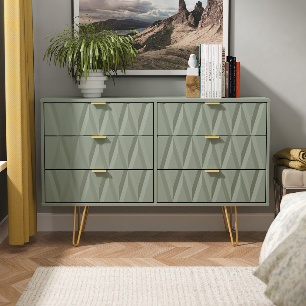 6 Drawer Midi Chest