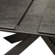 160cm Ext Spider Base Dining Table Dark G