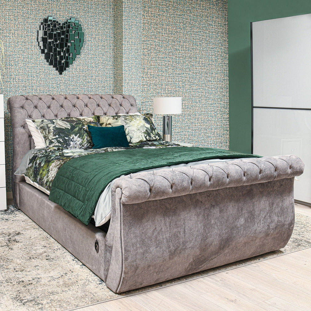 Cordelia - Bed Frame Ottoman Super King (180cm) In Standard Fabric