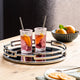 Obsidian Black - Decorative Tray, Round