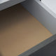 55cm wide Bedside Table  Handle In Oak/St Steel