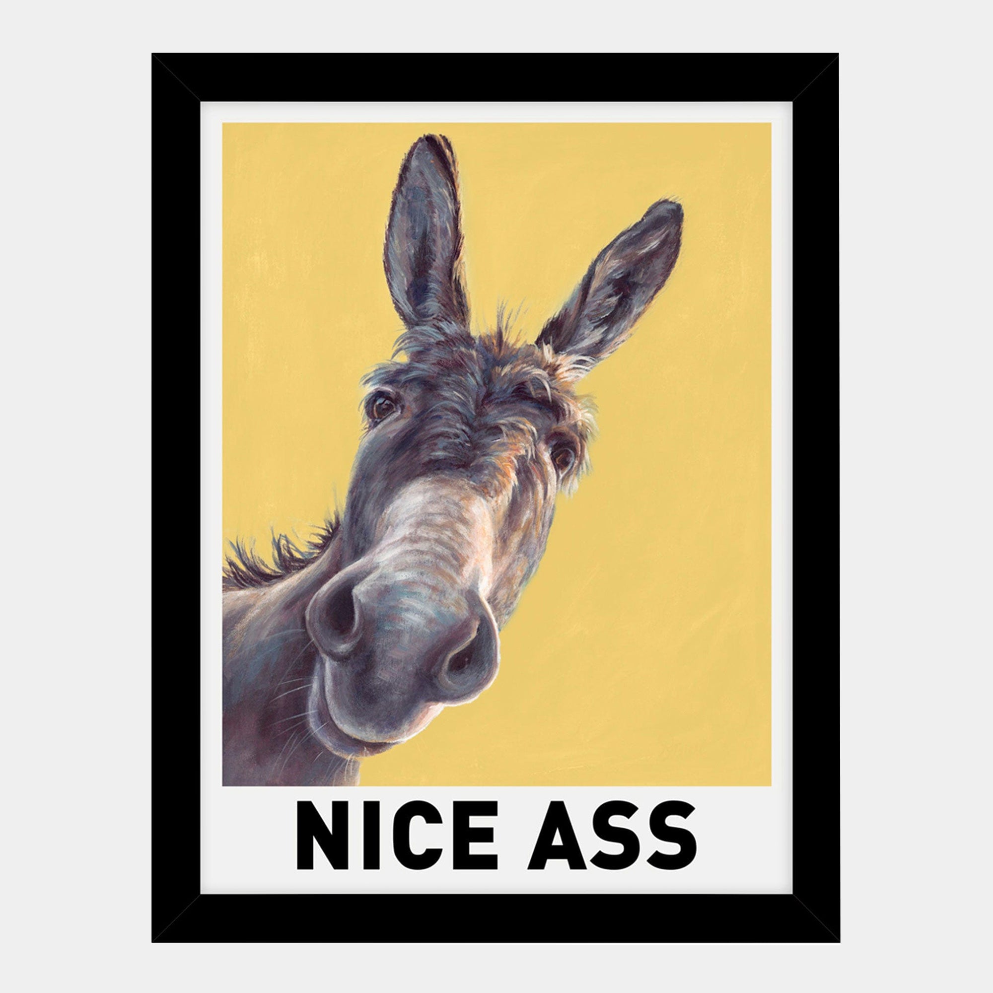 Nice Ass - Framed Wall Art Print By Ruth Aslett