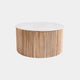 Bombay - Round C1offee Table Marble Top