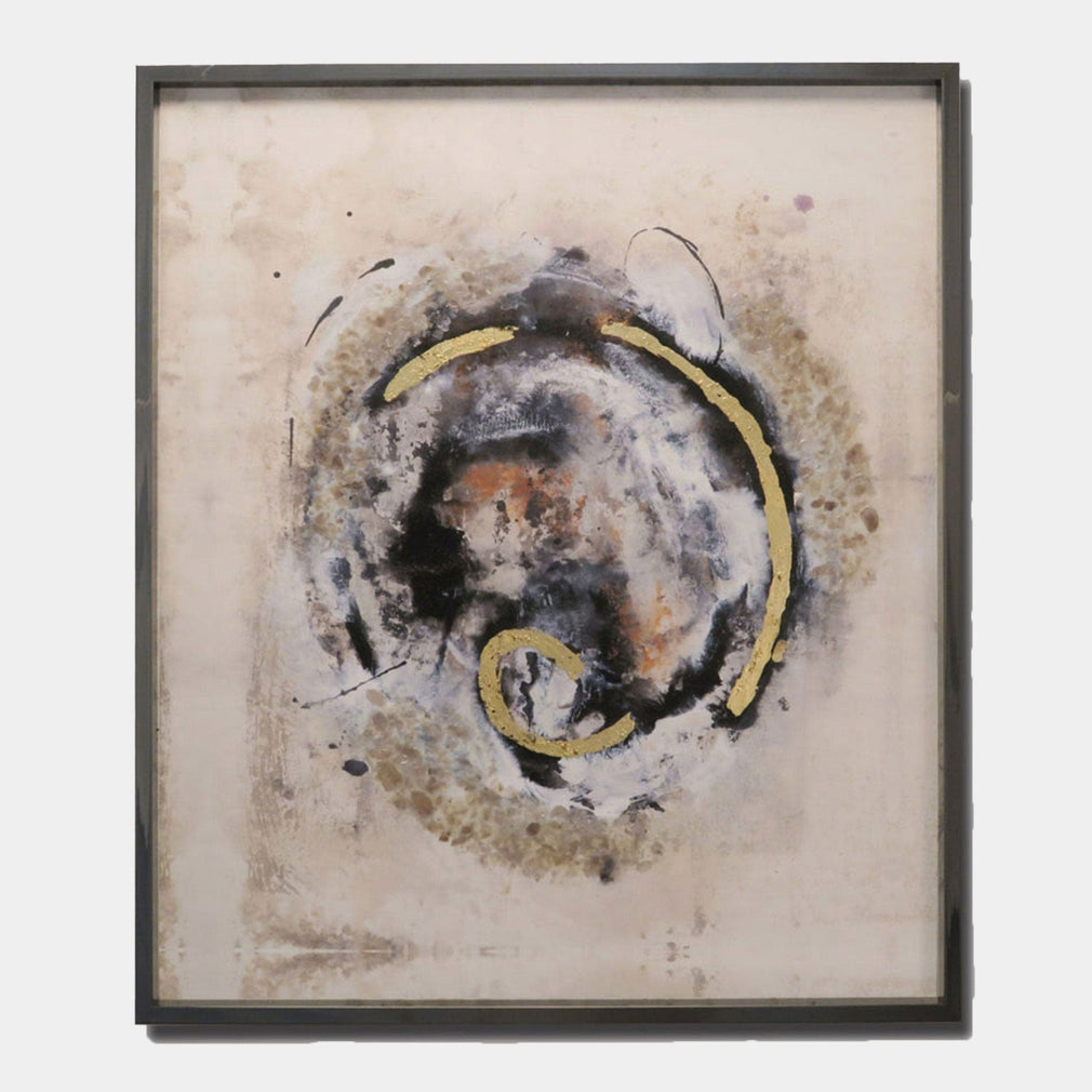Circular Energy 3 - Framed Wall Art Print By Joyce Combs