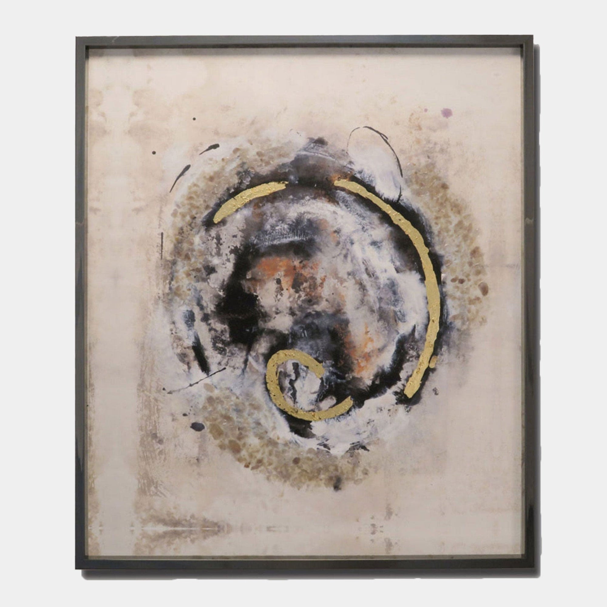 Circular Energy 3 - Framed Wall Art Print By Joyce Combs
