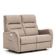 2 Seat Sofa With 2 Power Recliners Single Motor In Fabric Grade D