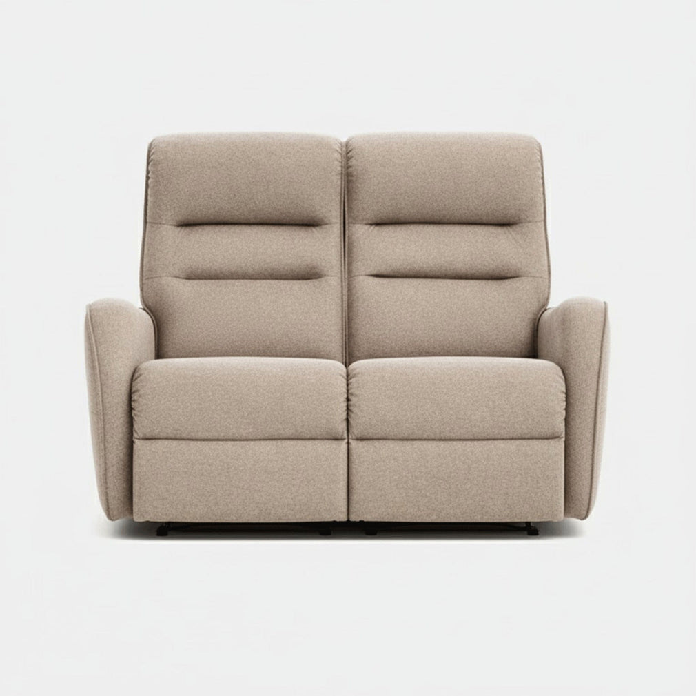 2 Seat Sofa With 2 Power Recliners Single Motor In Fabric Grade D