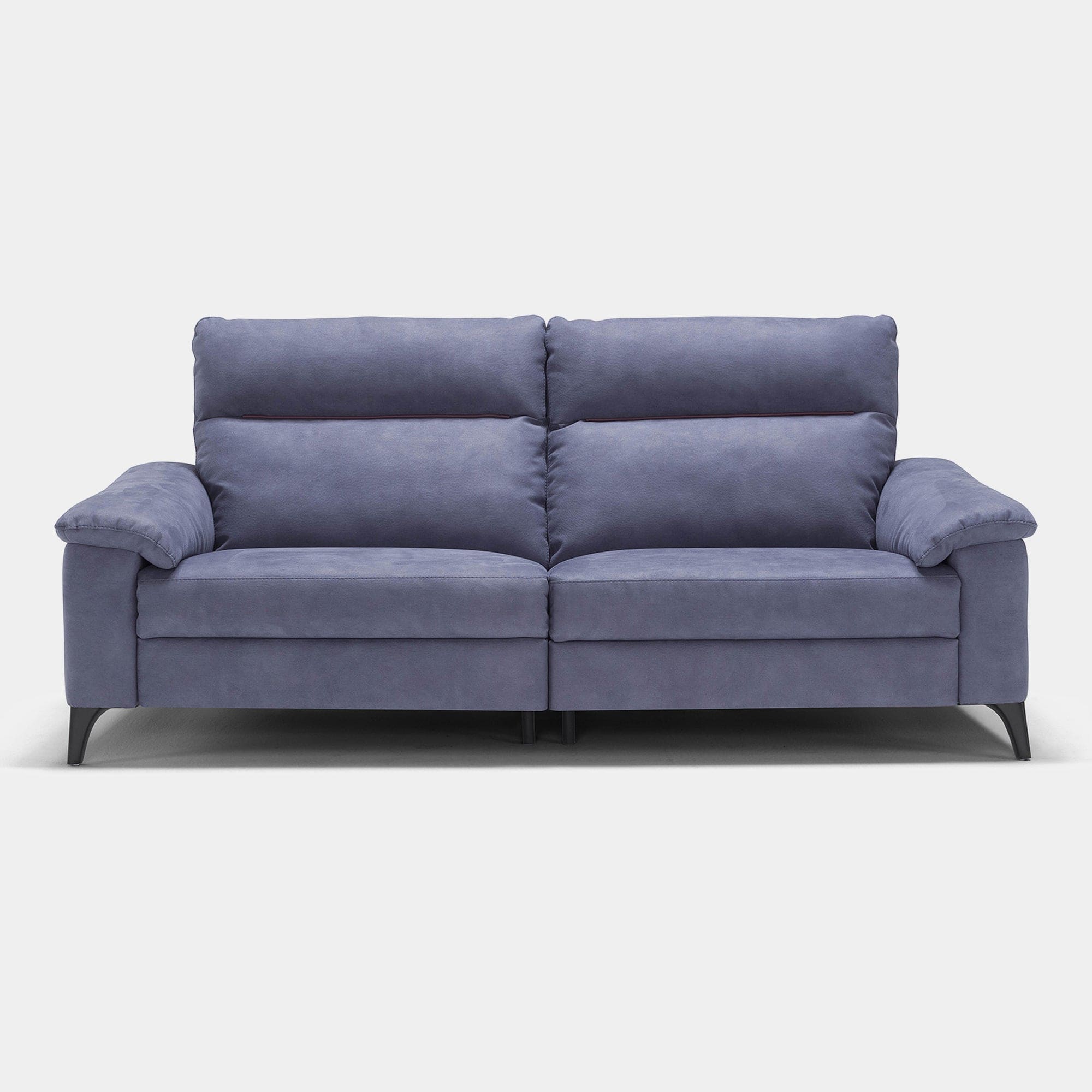 Treviso - 3 Seat 2 Power Recliner Large Sofa In Fabric Or Leather Microfibre