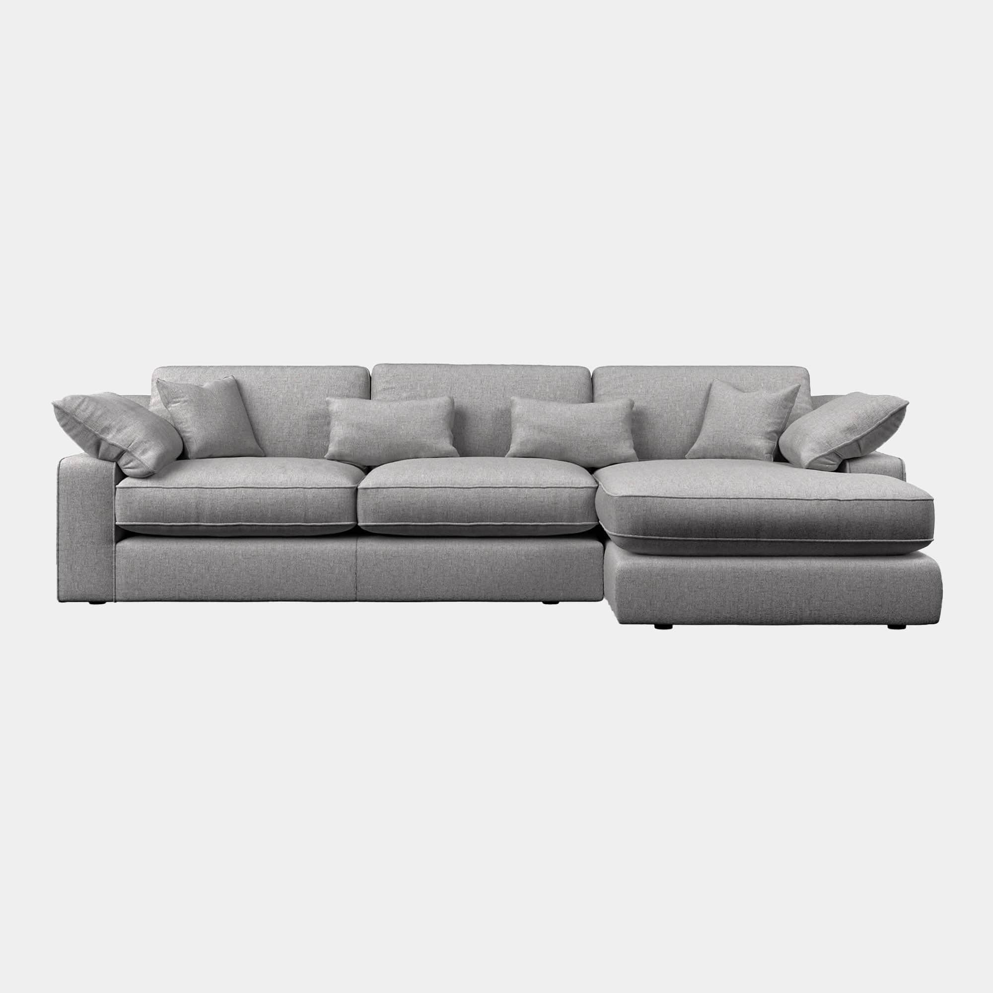 Lexington - Large RHF Chaise Standard Back Sofa In Fabric Grade C