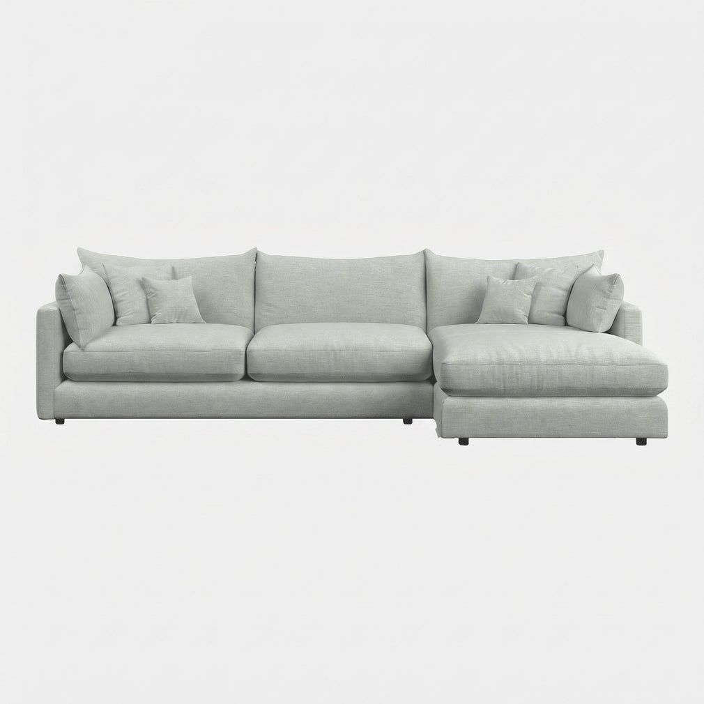 Santa Fe - Large RHF Chaise Sofa, Fabric