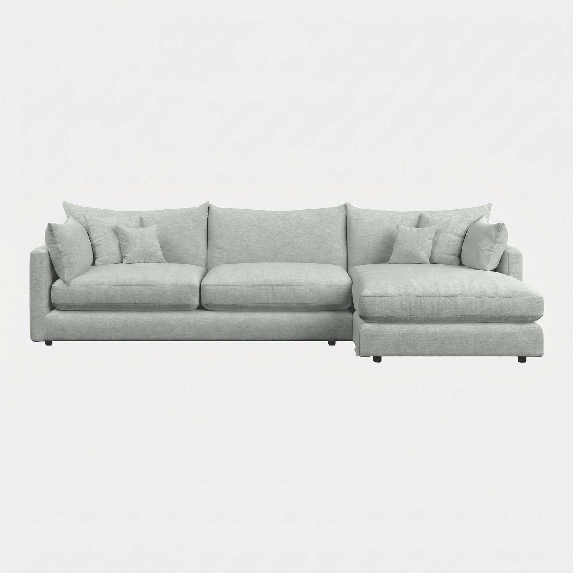 Santa Fe - Large RHF Chaise Sofa, Fabric