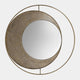 Concentric Circles Mirror Gold (WG)