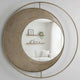 Concentric Circles Mirror Gold (WG)