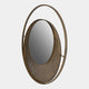 Concentric Circles Mirror Gold (WG)