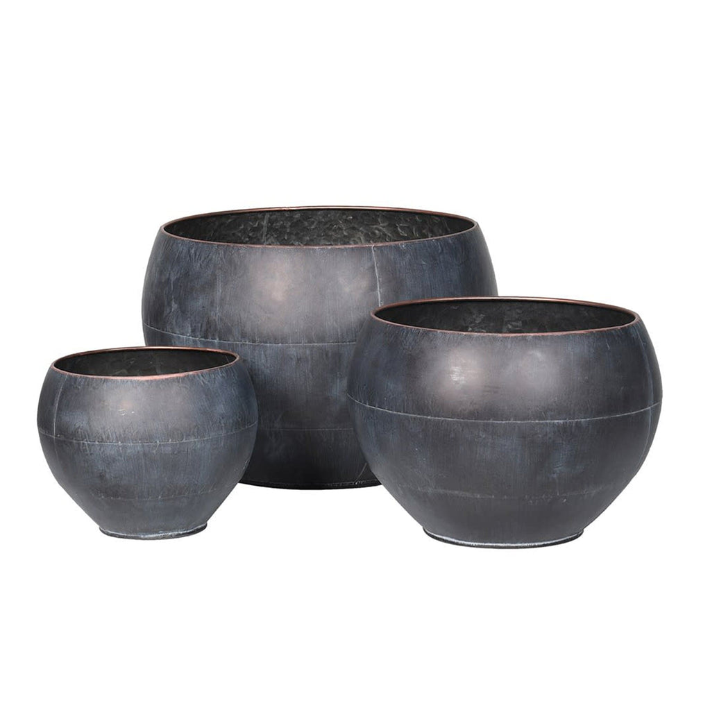 Round Planters - Set of 3