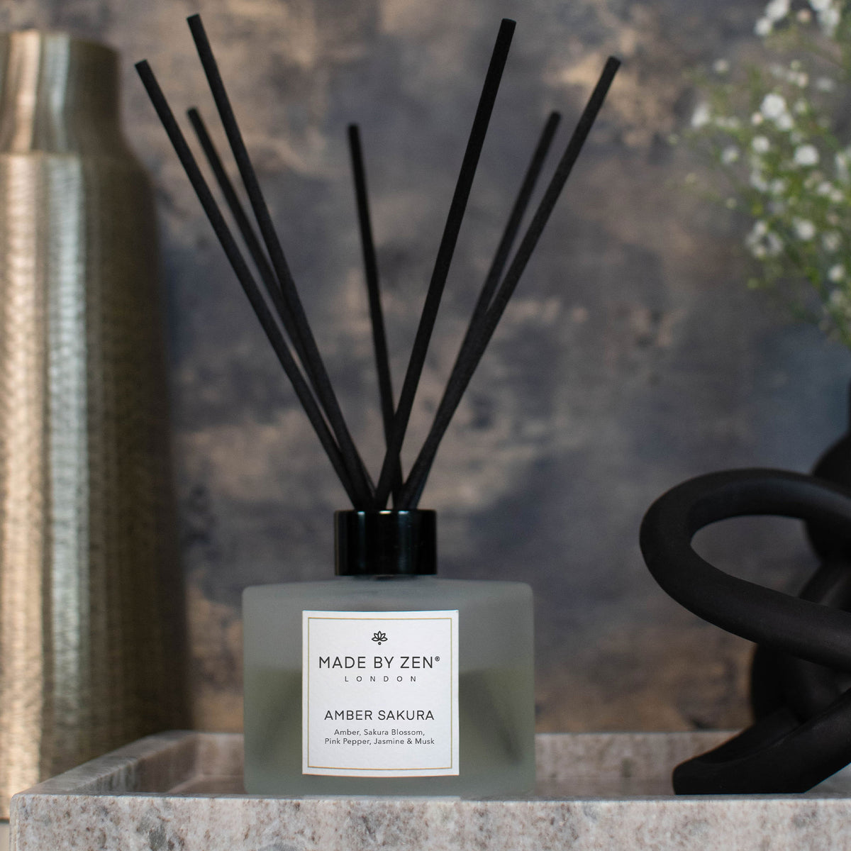 Made By Zen - Signature Amber Sakura Reed Diffuser 200ml