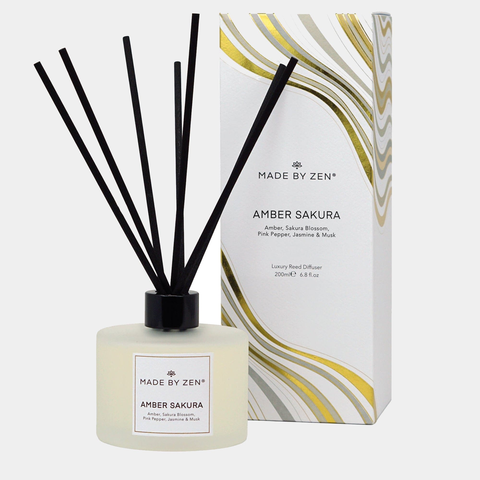 Signature Reed Diffuser 200ml Amber Sakura (DR)