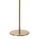Babylon Floor Lamp Oak/Antique Brass Finish