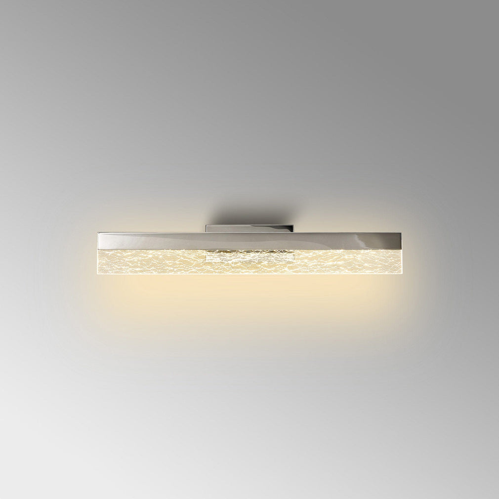 Veil Wall Light Polished Chrome Finish