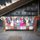 2 Seat Sofa In Fabric Patchwork
