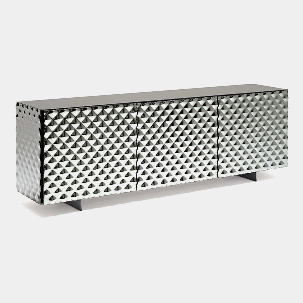 Vivaldi 3 Door Sideboard Mirrored Glass