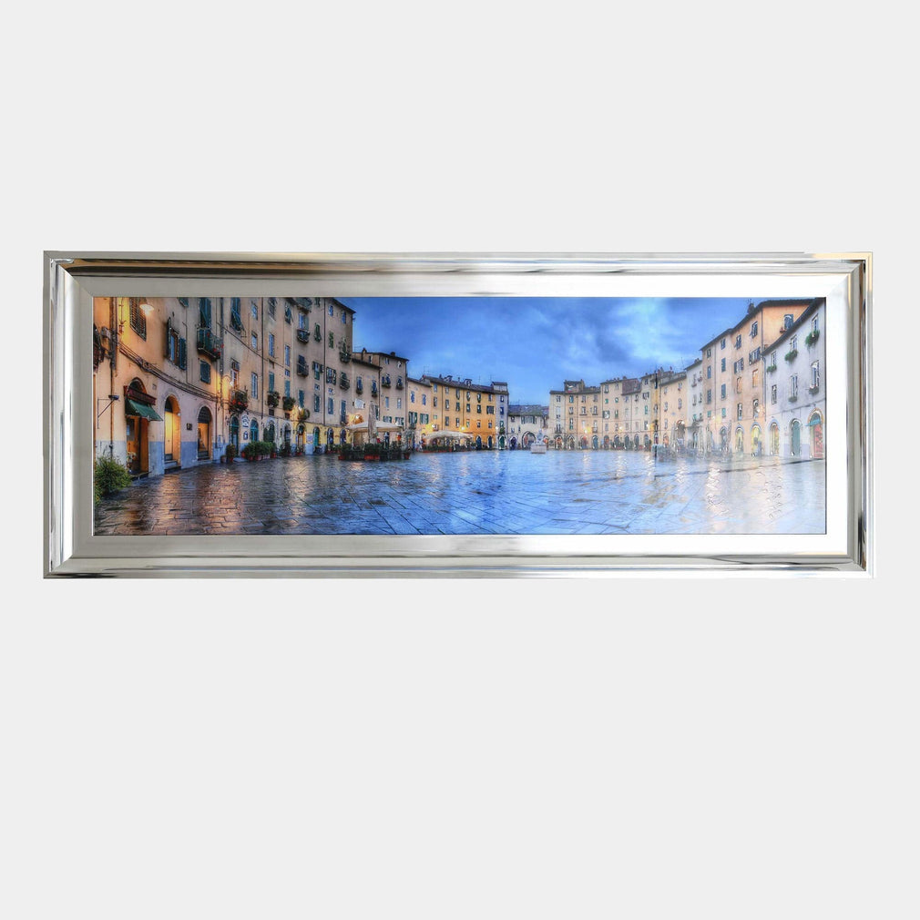 Venetian Square - Framed Liquid Wall Art